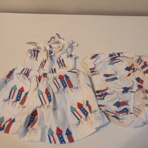 Toddler Girl Firecracker Sundress, size 18-24 months